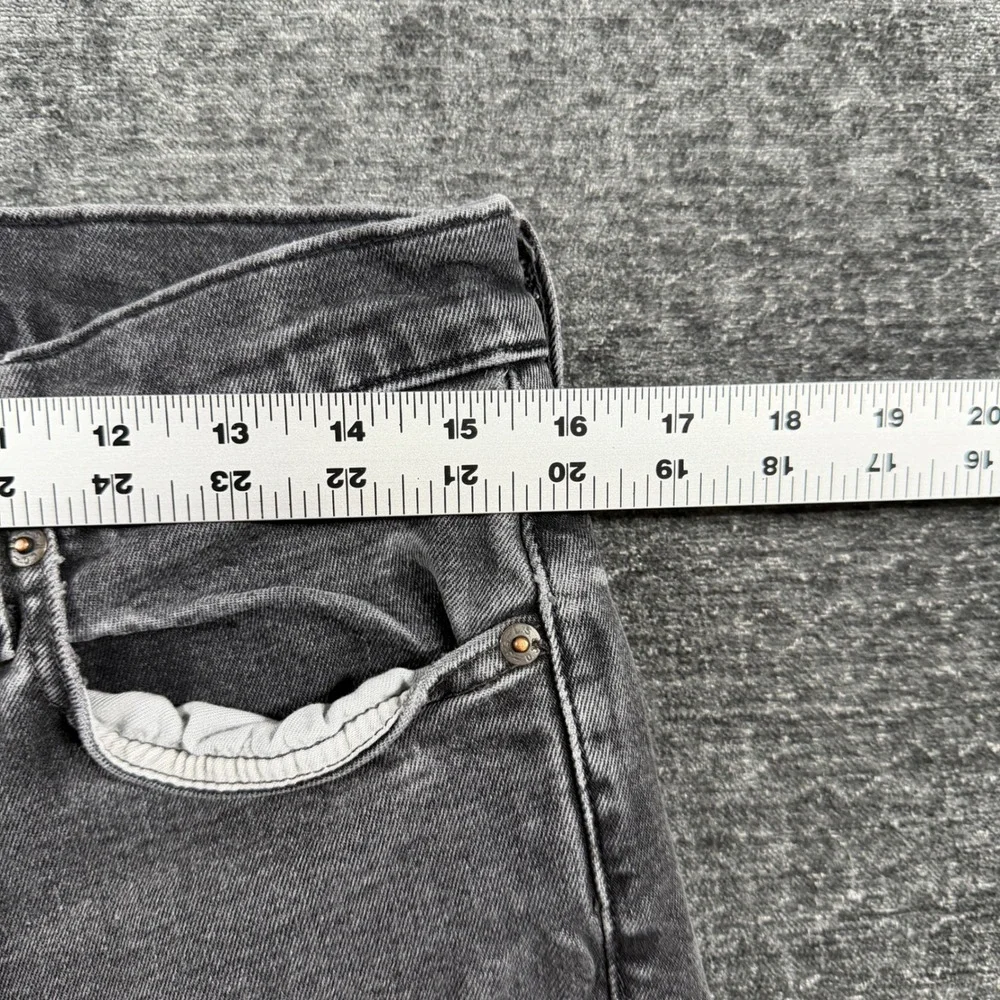 Levis Premium 511 Slim Fit Jeans Mens Size 33x34 Faded‎ Black Denim 04511-4609
